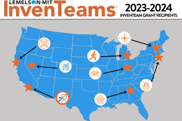 You are currently viewing هشت تیم دبیرستانی به نام‌های 2023-24 Lemelson-MIT InvenTeams |  اخبار MIT