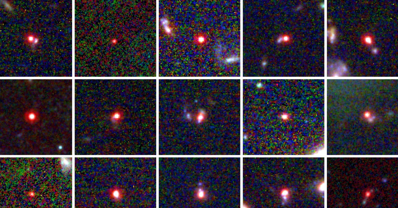 You are currently viewing JWST سیاهچاله های غول پیکر را در سراسر جهان اولیه مشاهده کرده است